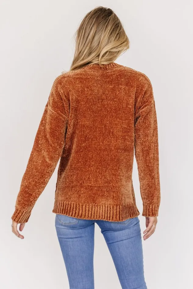 Baltic Born Sweaters Women Jillian Knit Sweater Copper Baltic Born Sweaters Women Jillian Knit Sweater Copper