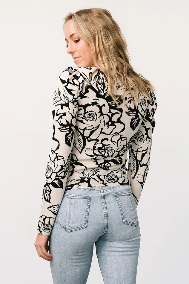 Baltic Born Sweaters Women Sebastian Sweater Black Multi Baltic Born Sweaters Women Sebastian Sweater Black Multi