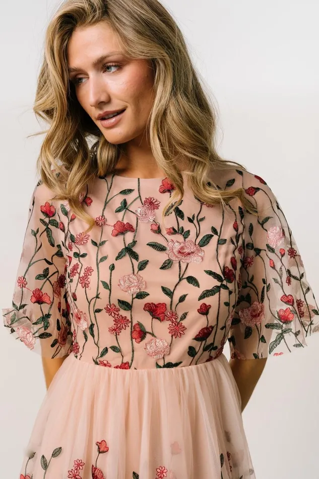 Baltic Born Tulle Styles Women Duchess Tulle Dress Rose Garden Baltic Born Tulle Styles Women Duchess Tulle Dress Rose Garden