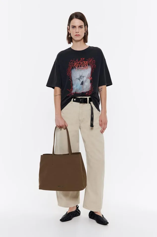 BARREL 8211 Ecru Jeans Ecru Women Bimba Y Lola Trousers