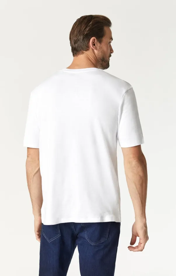 Basic Crew Neck TShirt In White Men Mavi Jeans TShirts Basic Crew Neck TShirt In White Men Mavi Jeans TShirts