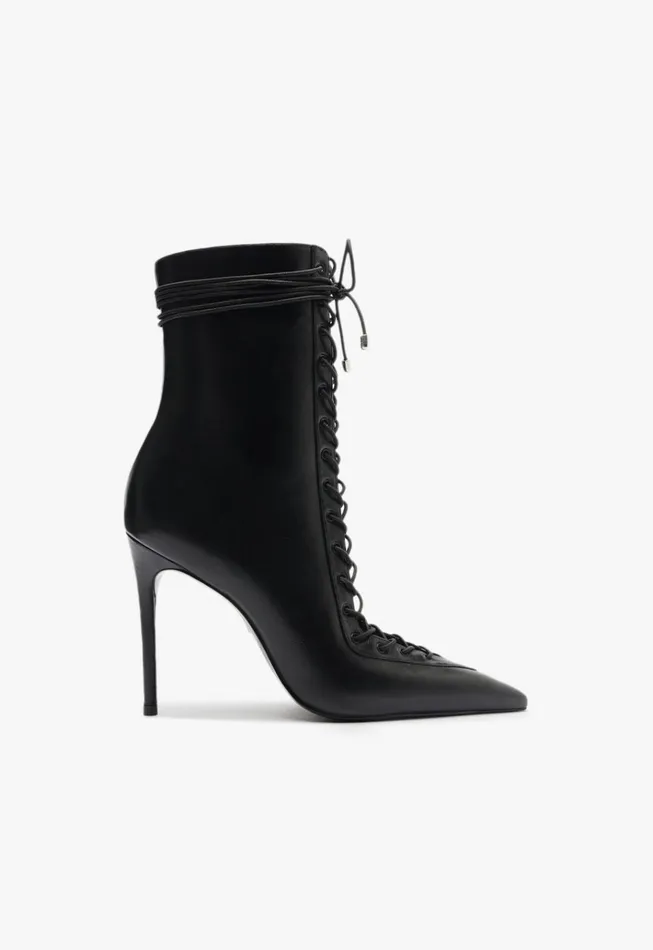 Bella Bootie Black Women Schutz Shoes Booties