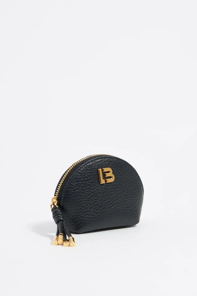 Black Leather Coin Purse Black Women Bimba Y Lola Wallets And Coin Purses