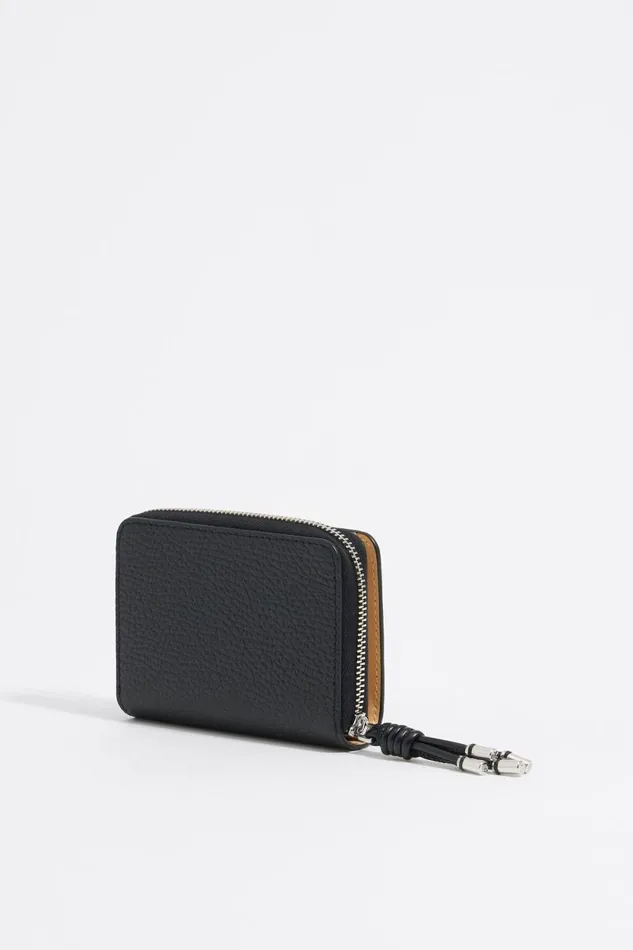 Black Leather Flap Purse Black Women Bimba Y Lola Wallets And Coin Purses Black Leather Flap Purse Black Women Bimba Y Lola Wallets And Coin Purses