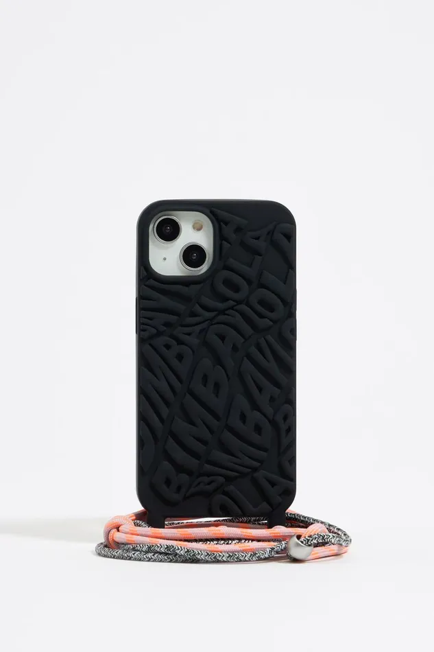 Black Logo Silicone IPhone 13 Case Black Women Bimba Y Lola Phone Cases
