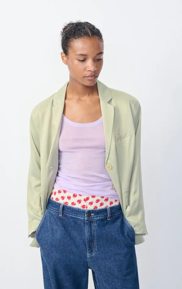Blazer Unyl Cliff Women American Vintage Jackets and Blazers
