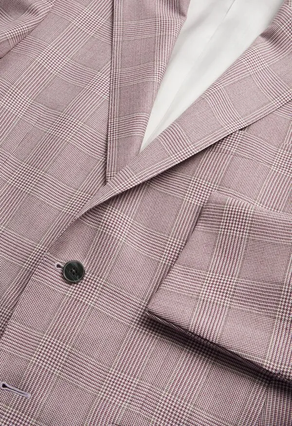 Blazers and Jackets Paulstuart Mens Cashmere Glen Plaid Jacket Blue Blazers and Jackets Paulstuart Mens Cashmere Glen Plaid Jacket Blue