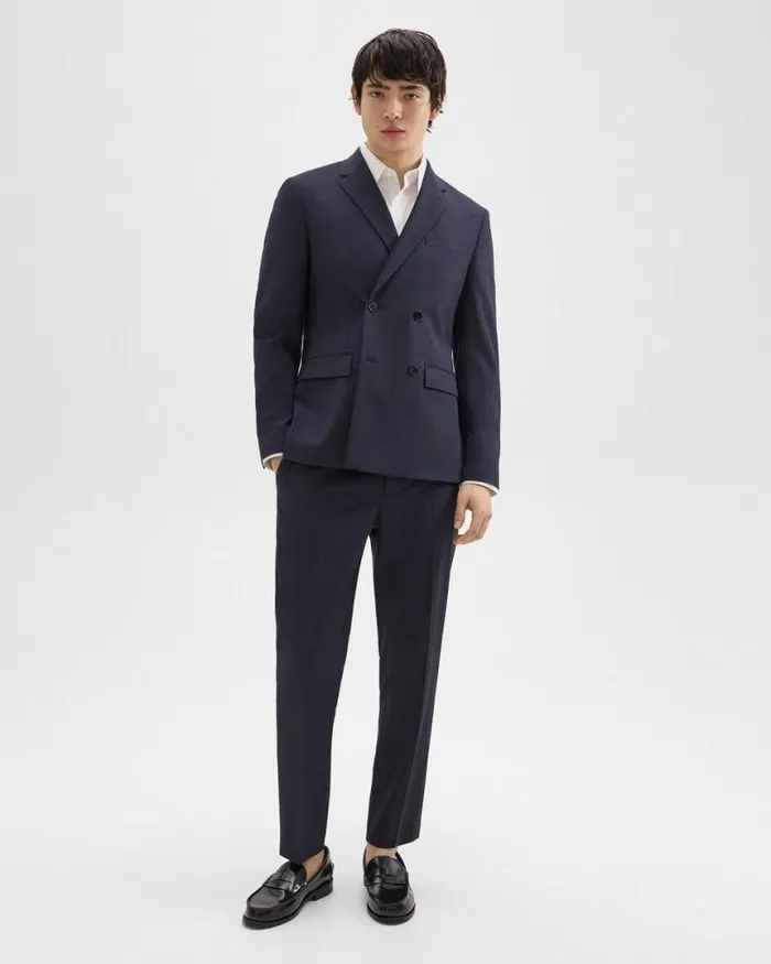 Blazers Jackets Men Theory Morton DoubleBreasted Blazer In Stretch Wool Navy Blazers Jackets Men Theory Morton DoubleBreasted Blazer In Stretch Wool Navy