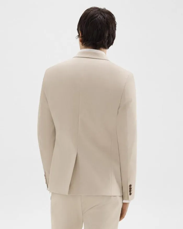 Blazers Jackets Men Theory Slim Blazer In Stretch Cotton New Sand Blazers Jackets Men Theory Slim Blazer In Stretch Cotton New Sand