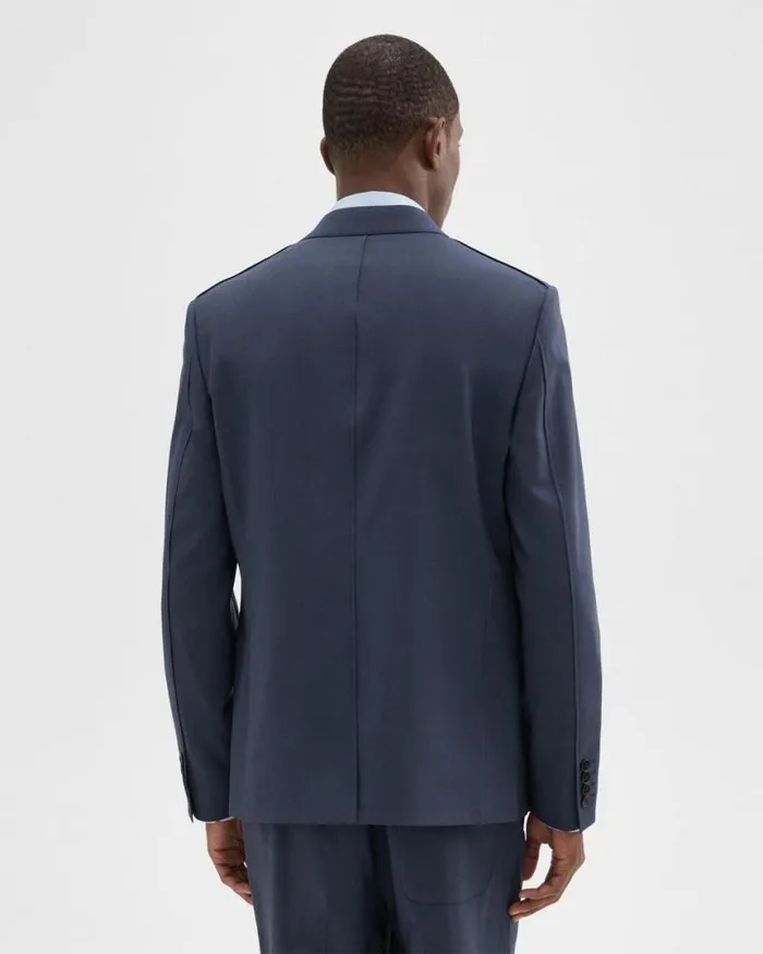 Blazers Jackets Men Theory Virgin Wool TwoButton Blazer Inkwell