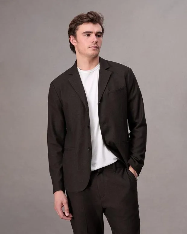 Blazers Men Rag and Bone Achilles Flannel Blazer Brown