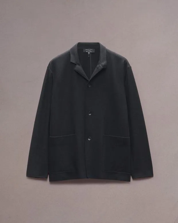 Blazers Men Rag and Bone Gramercy Wool Blazer Black