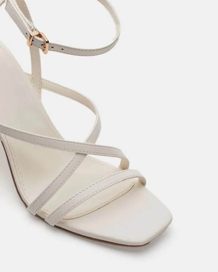Block Heels NOVO Shoes Women NARA WHITE Block Heels