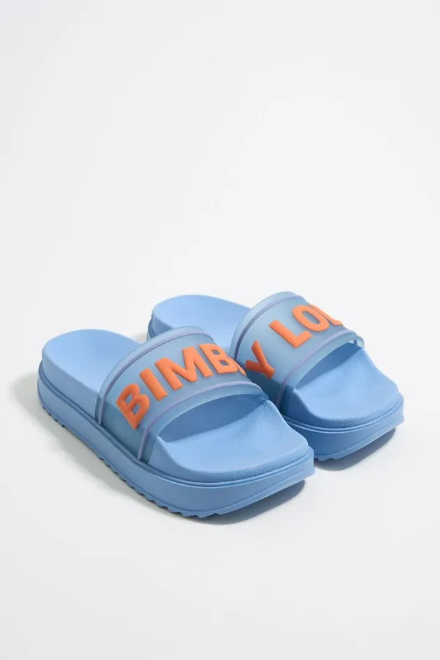 Blue Platform Flipflop Blue Women Bimba Y Lola Sandals Blue Platform Flipflop Blue Women Bimba Y Lola Sandals