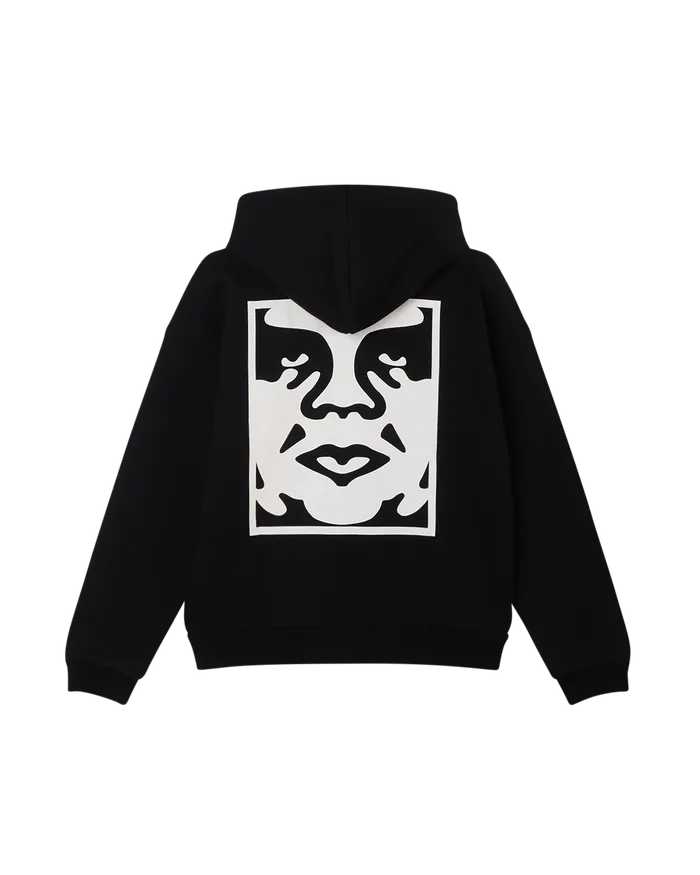 BOLD ICON PULLOVER Black SWEATSHIRTS OBEY Clothing Men