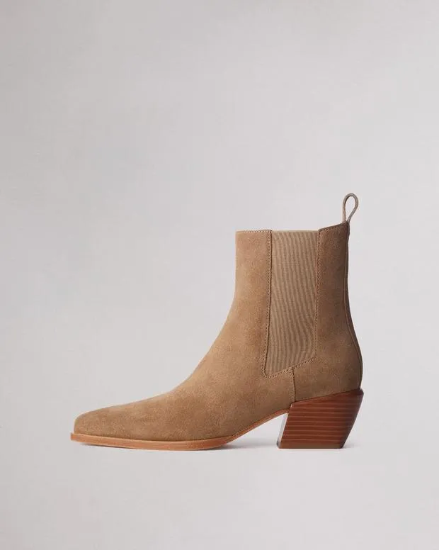 Boots Women Rag and Bone Joni Chelsea Boot Camel Suede
