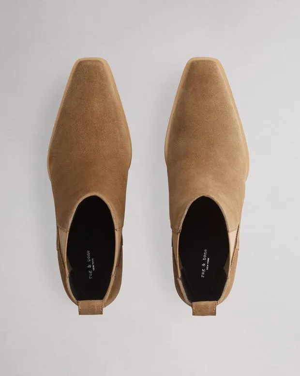 Boots Women Rag and Bone Joni Chelsea Boot Camel Suede