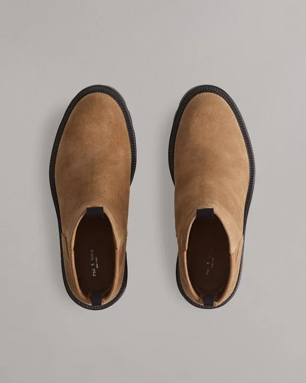 Boots Women Rag and Bone Quinn Chelsea Boot Camel Suede