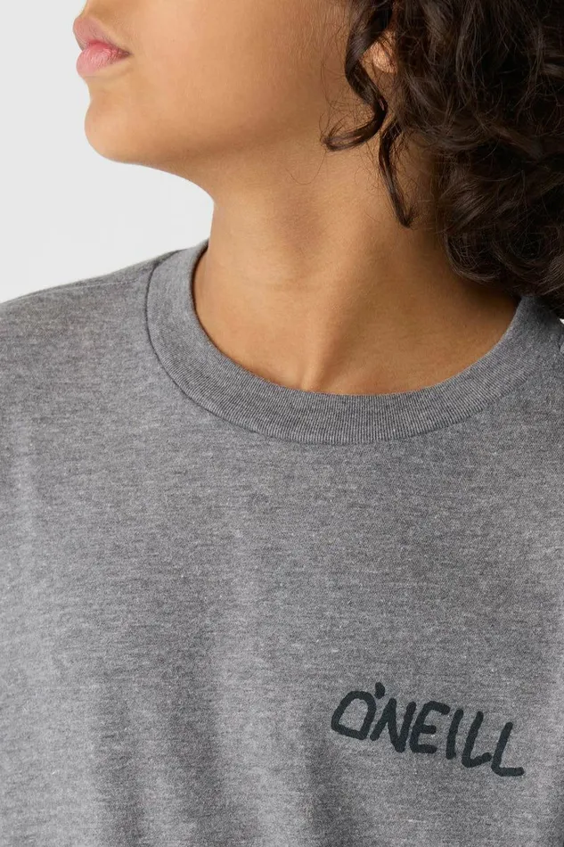 BOY039S DAYS END LONG SLEEVE TEE Heather Grey Kids O039NEILL Boy039S Clothing