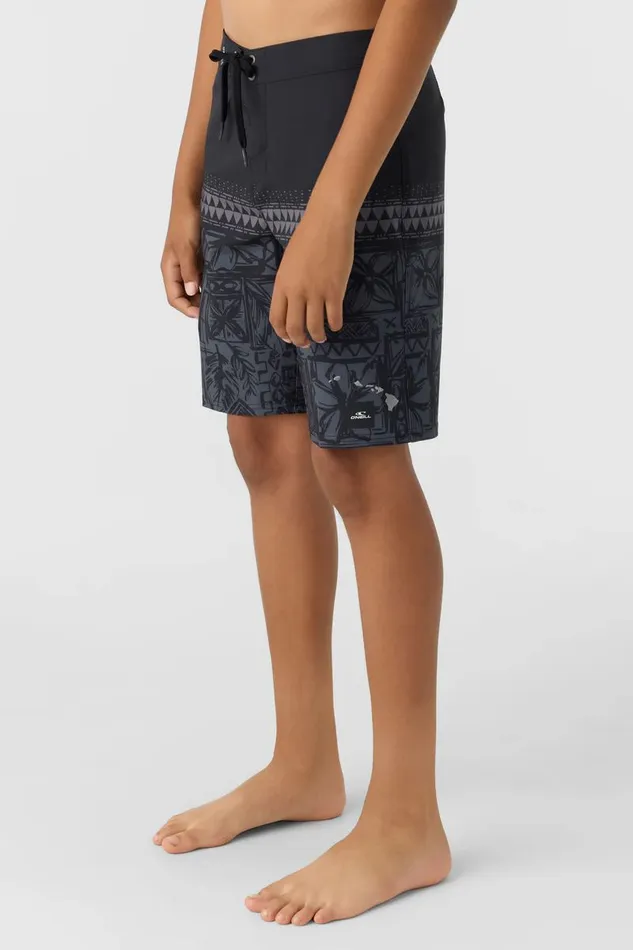 BOY039S HYPERFREAK HEAT HAWAII 17034 BOARDSHORTS Graphite Kids O039NEILL Boy039S Clothing