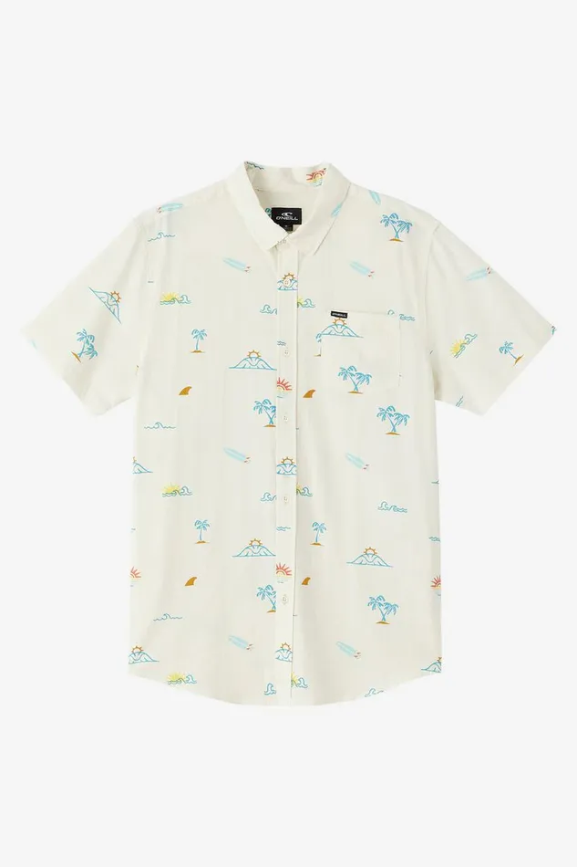 BOY039S OASIS ECO SHIRT Cream2 Kids O039NEILL Boy039S Clothing