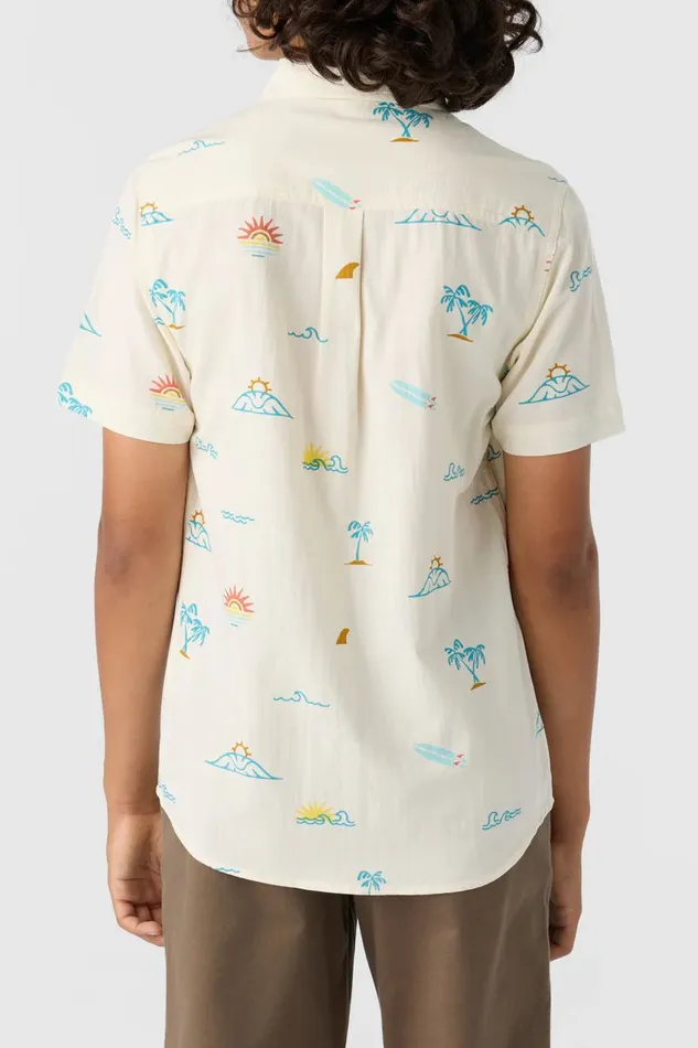 BOY039S OASIS ECO SHIRT Cream2 Kids O039NEILL Boy039S Clothing