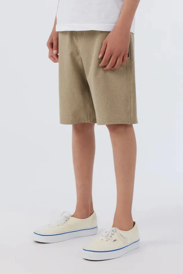 BOY039S RESERVE HEATHER 18034 HYBRID SHORTS Khaki Kids O039NEILL Boy039S Clothing
