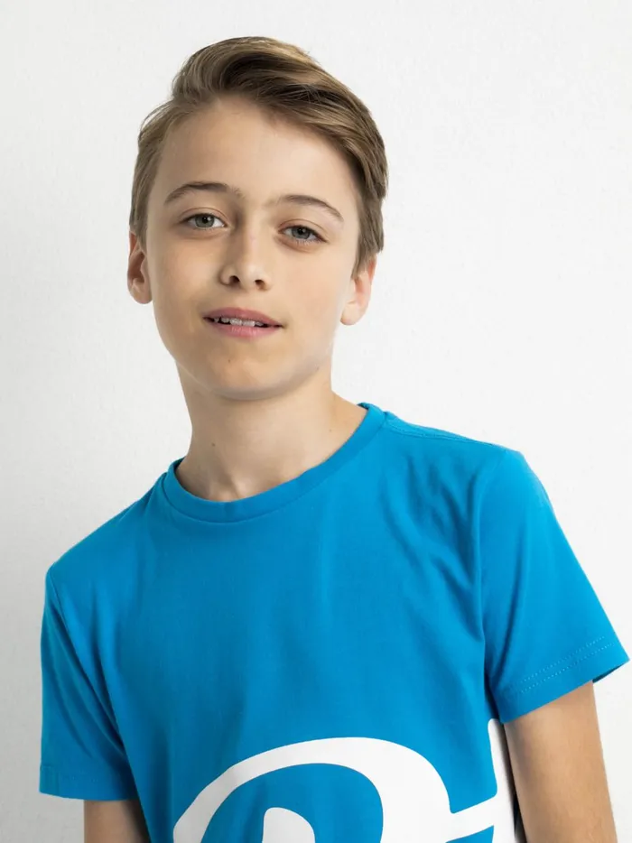 Boys TShirts Petrol Industries Artwork TShirt Bluebird