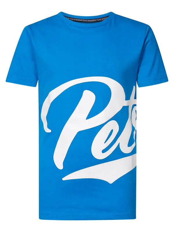 Boys TShirts Petrol Industries Artwork TShirt Bluebird