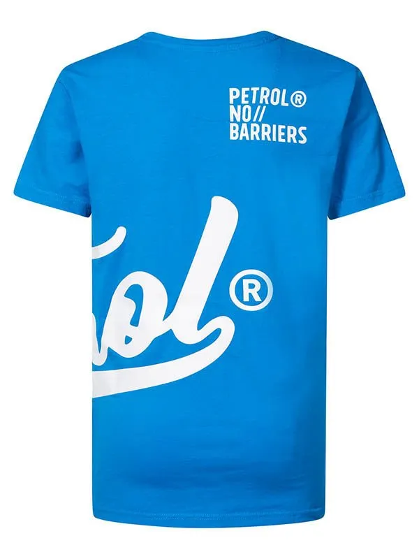 Boys TShirts Petrol Industries Artwork TShirt Bluebird