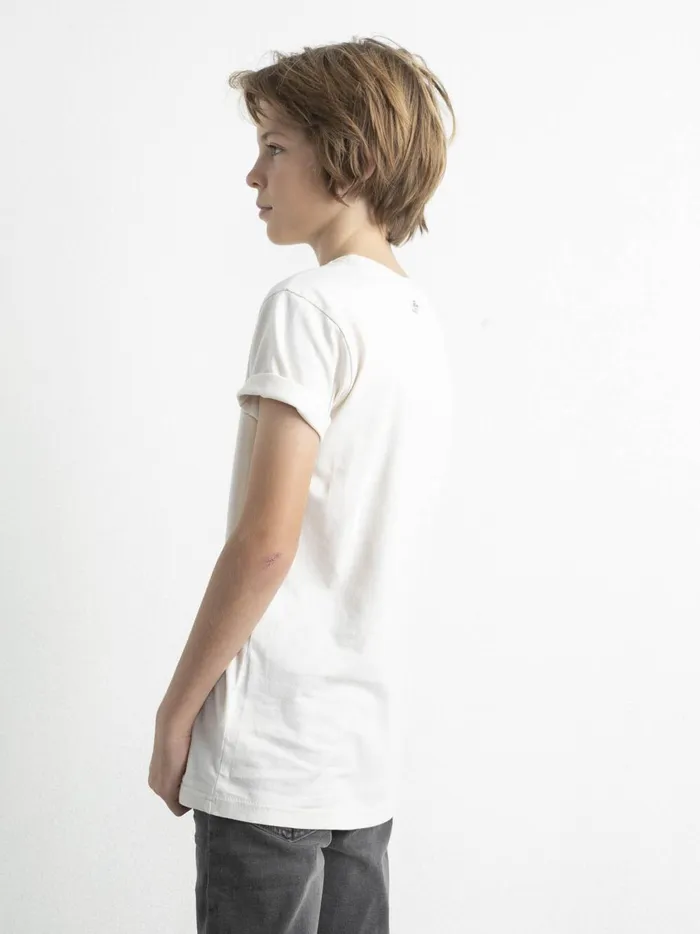 Boys TShirts Petrol Industries Artwork TShirt Sky White