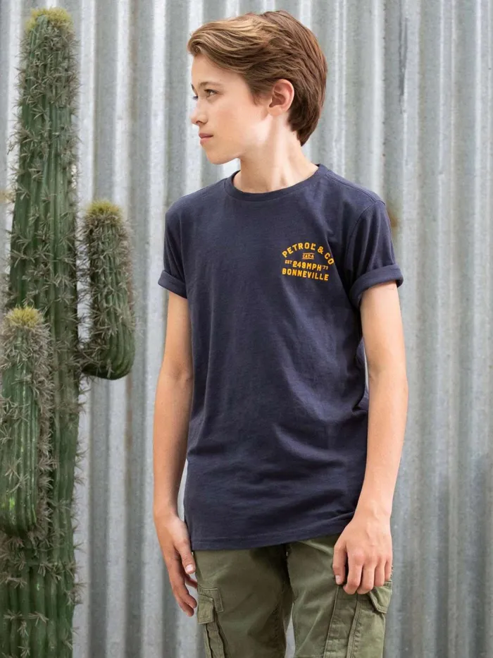 Boys TShirts Petrol Industries Petrol TShirt Raven Grey
