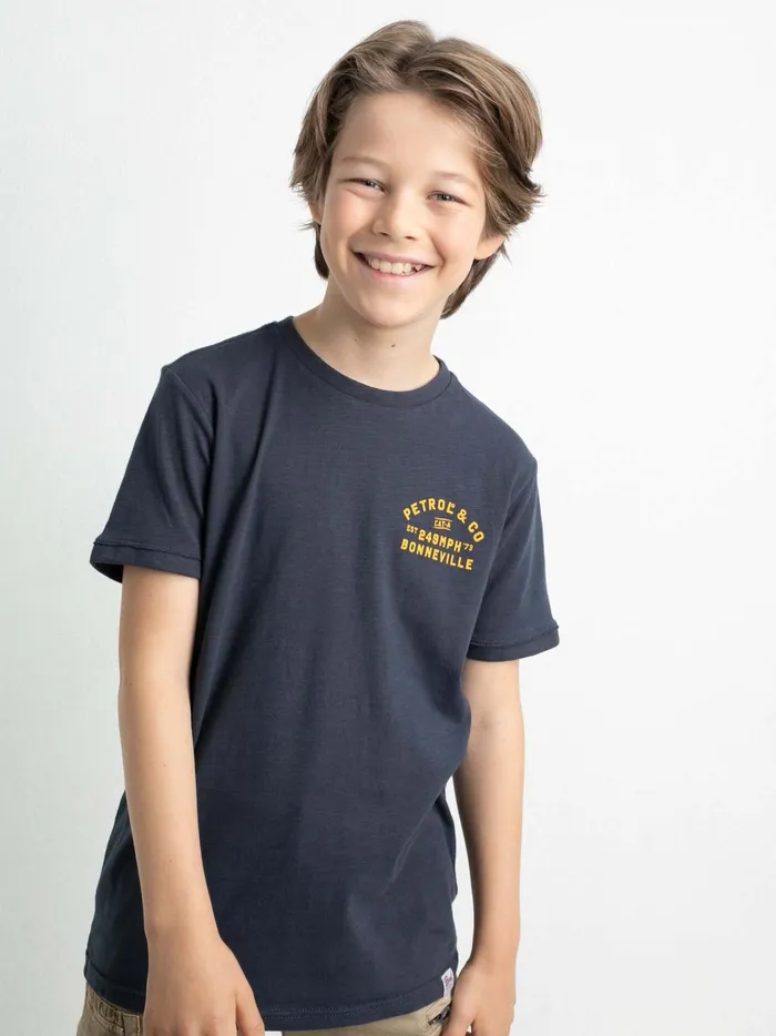 Boys TShirts Petrol Industries Petrol TShirt Raven Grey
