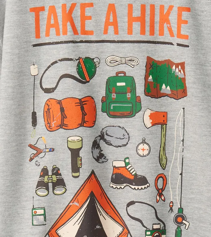 Boys Take A Hike Graphic Tee Hatley