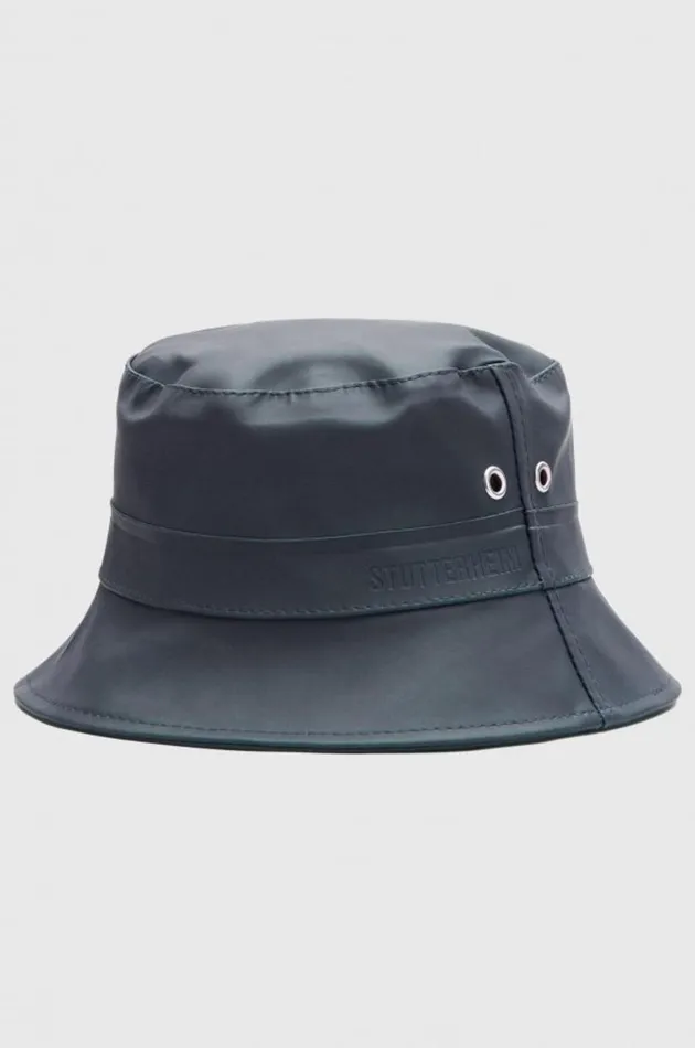 Bucket Hats Women Stutterheim Beckholmen Bucket Hat Charcoal
