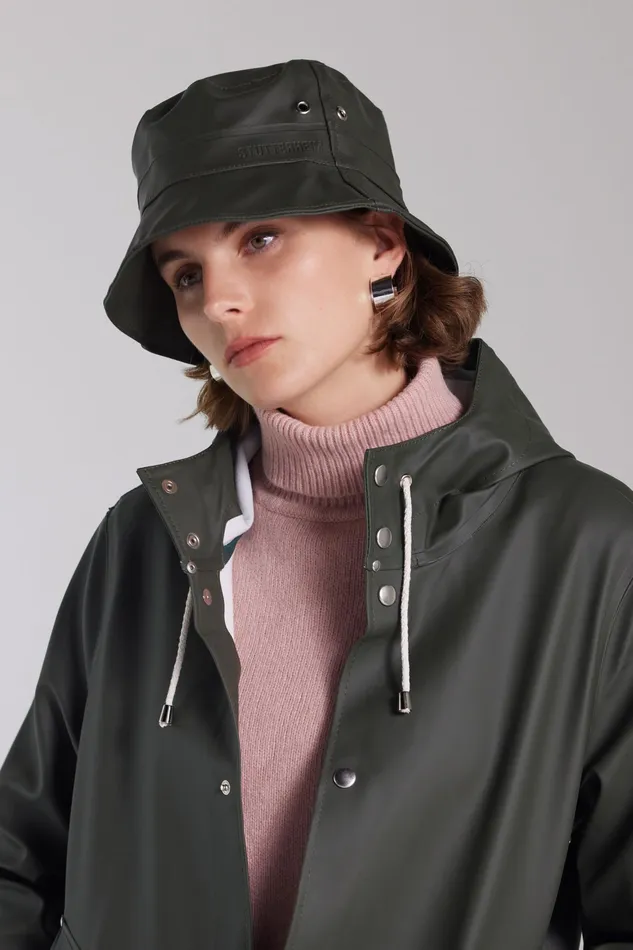 Bucket Hats Women Stutterheim Beckholmen Bucket Hat Green