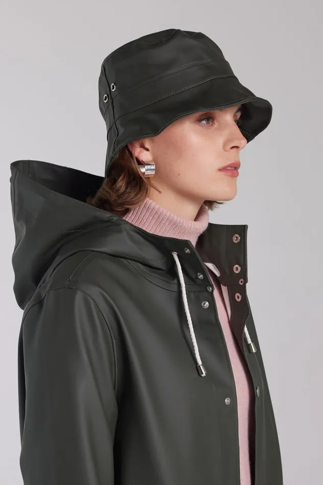 Bucket Hats Women Stutterheim Beckholmen Bucket Hat Green