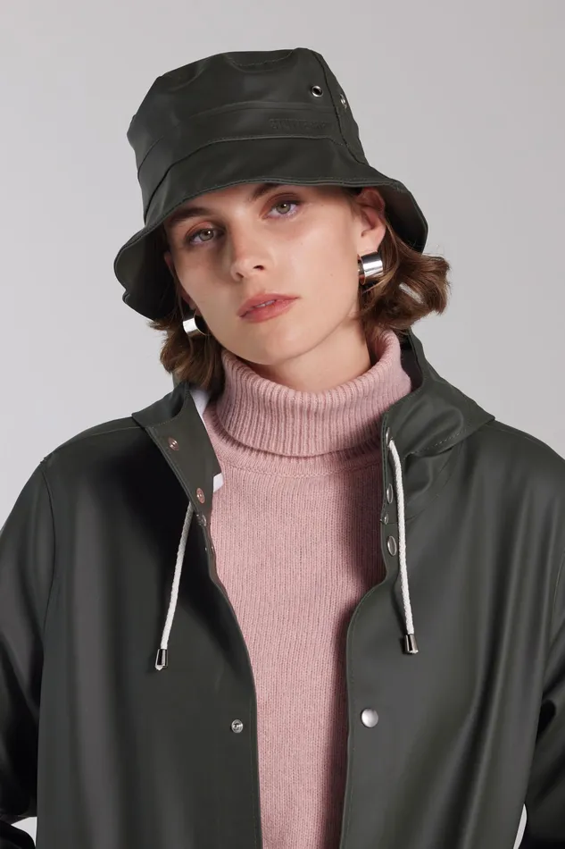 Bucket Hats Women Stutterheim Beckholmen Bucket Hat Green
