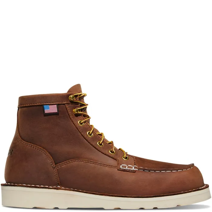 Bull Run Moc Toe 6quot Tobacco Men Danner Boots