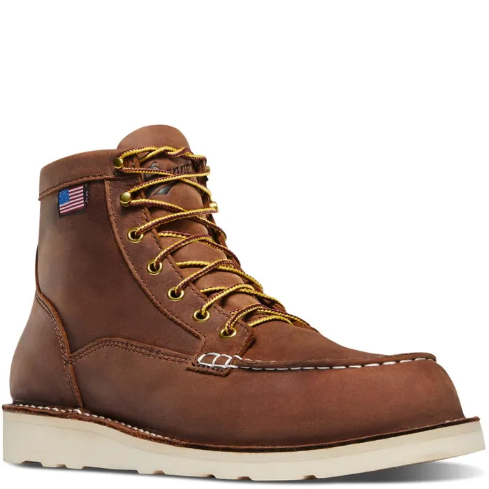 Bull Run Moc Toe 6quot Tobacco Men Danner Boots