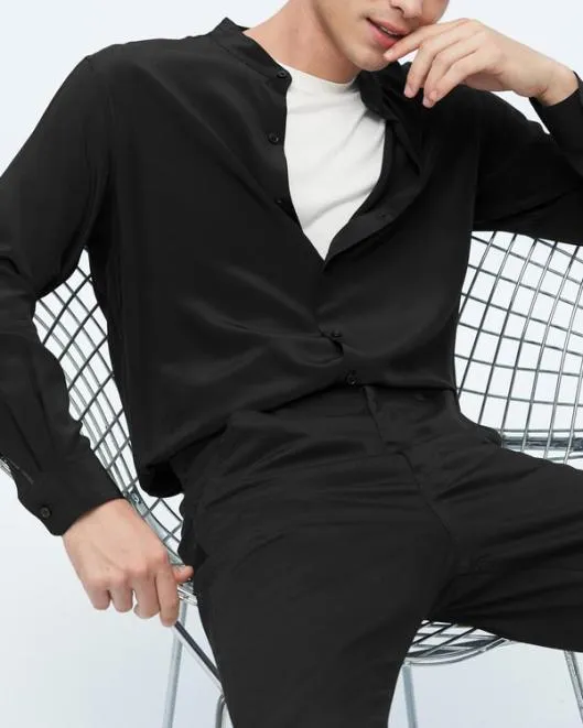 Business Formal Silk Shirt For Men Men Lilysilk Shirts
