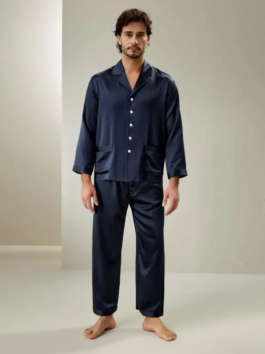 Buy Mens Silk Pajamas Comfy Jammies Best Quality Men Lilysilk Pajamas