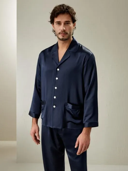 Buy Mens Silk Pajamas Comfy Jammies Best Quality Men Lilysilk Pajamas