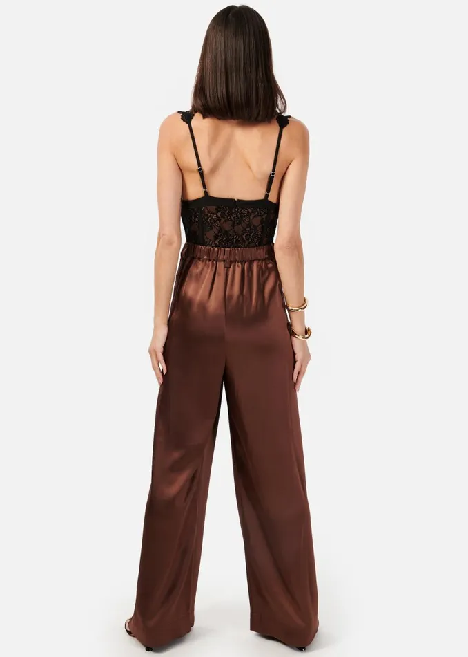 CAMI NYC Bottoms Women Davina Wide Leg Pant Coconut