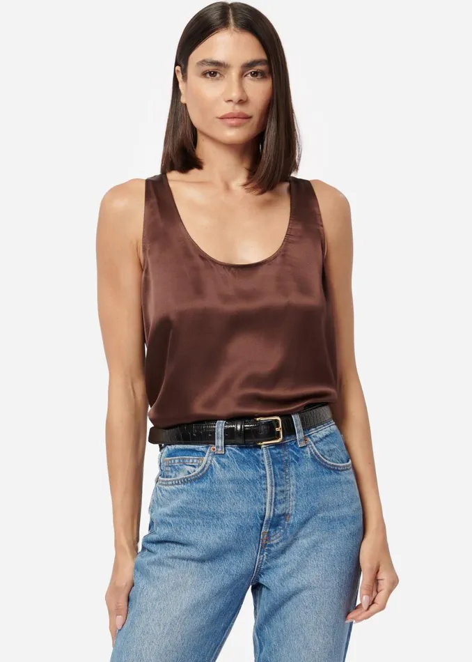 CAMI NYC Camisoles Women Jane Cami Chocolate