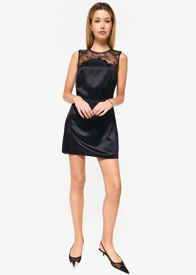 CAMI NYC Dresses Women Farrah Mini Dress Black