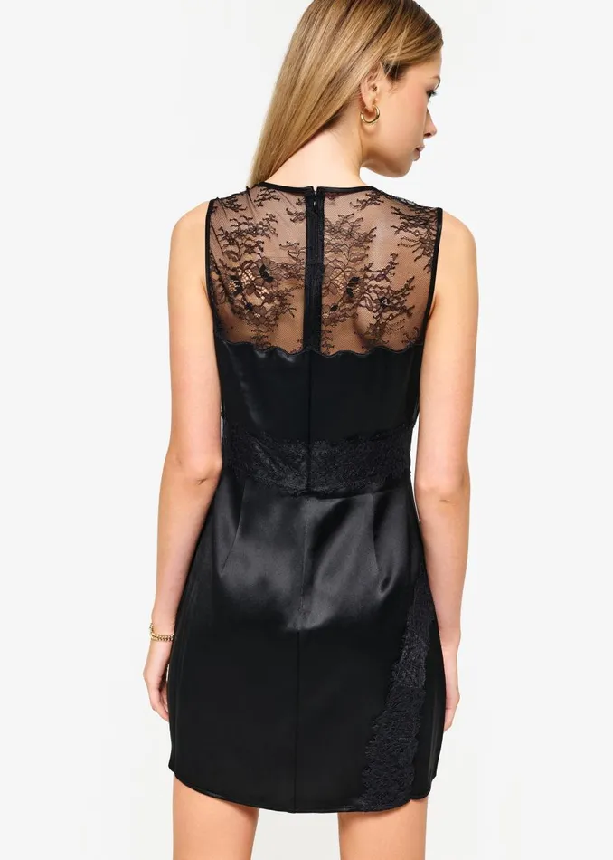 CAMI NYC Dresses Women Farrah Mini Dress Black