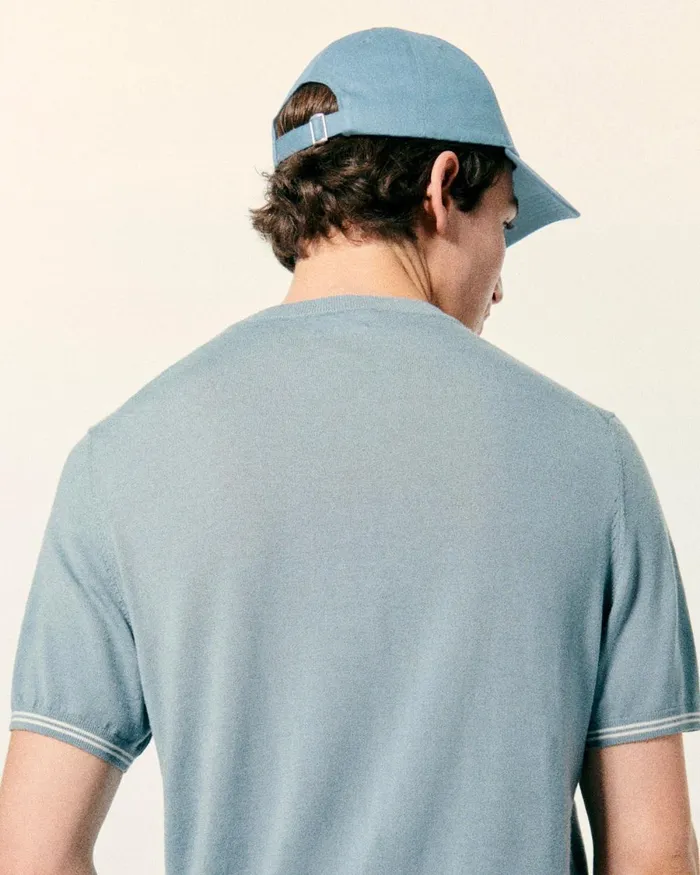 Caps From Future From Future Curved Visor Cap Grey Blue