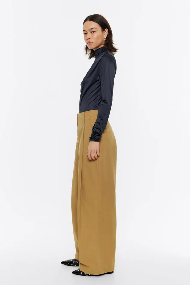 Caramel Trousers With Darts Caramel Women Bimba Y Lola Trousers Caramel Trousers With Darts Caramel Women Bimba Y Lola Trousers
