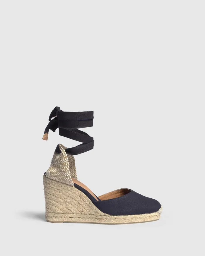 Castaer Carina8001 Azul Marino Women Wedges